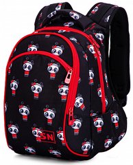 Рюкзак жіночий чорний з пандам SkyName 50-30