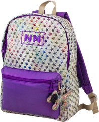 Рюкзак жіночий металік з фіолетовим Winner One 214-4