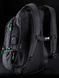 Рюкзак мужской черный с зеленым SkyName 90-102G 9