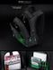 Рюкзак мужской черный с зеленым SkyName 90-102G 5