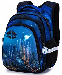 Рюкзак шкільний для хлопчиків синій космос SkyName R2-190