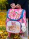 Ранець шкільний для дівчаток рожевий з котиком  SkyName 2074 14