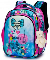 Рюкзак шкільний для дівчаток бірюзовий SkyName R4-411